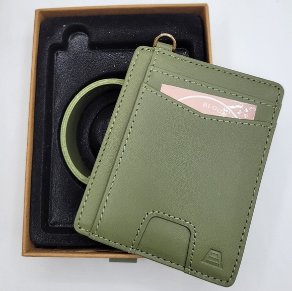 New Andar The Denner Wallet Olive - Picture 2 of 5